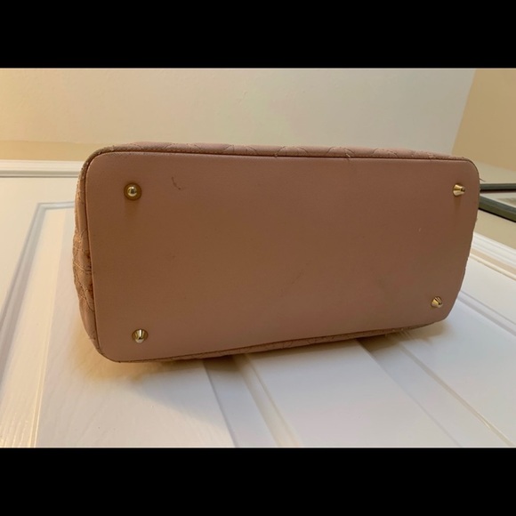 CHRISTIAN DIOR CANNAGE QUILTED TOTE BAG - Picture 7 of 13